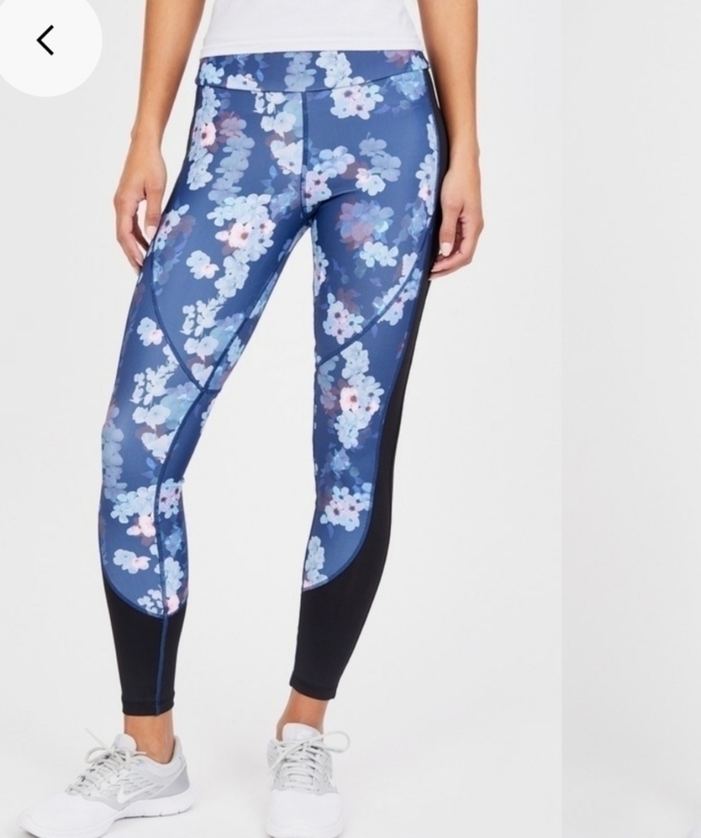 AXS Floral Printed Leggings Small - Picture 3 of 3